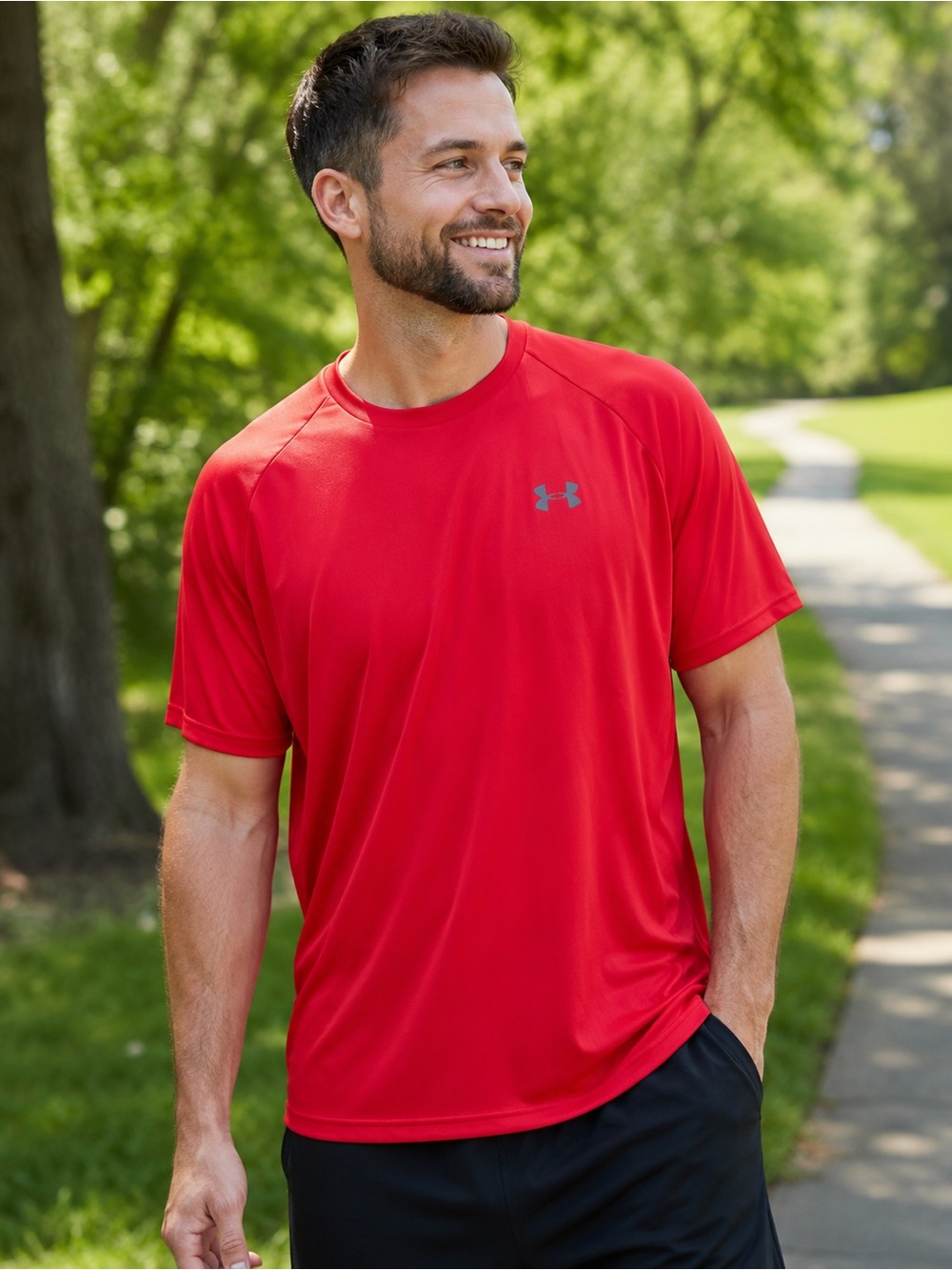 Under Armour UA Tech 2.0 Performance Tee NWT XXL Red